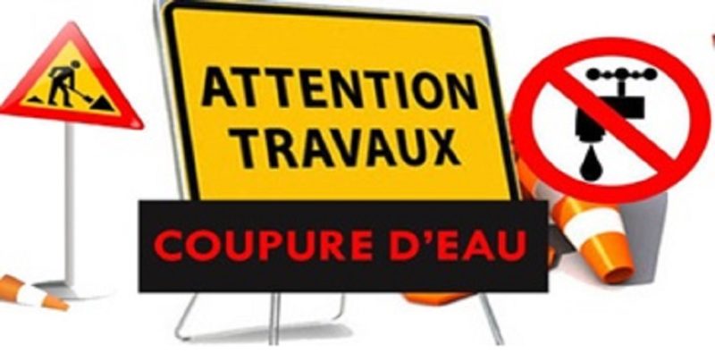 Travaux – Coupure d'eau | Mairie Pierres